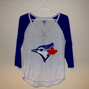 3/4 sleeve Blue Jays shirt!